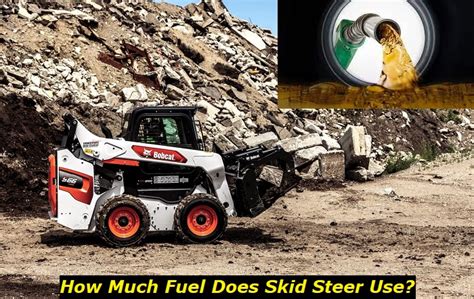 determine hours per gallon for mt skid steer|how much fuel do skid steers consume.